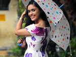 Hrishita enjoys Mumbai monsoon!