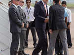 US Secretary of State John Kerry arrives in India