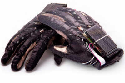Chennai techie’s gloves give voice to hand gestures