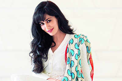 Chitrangda launches safety app on television show