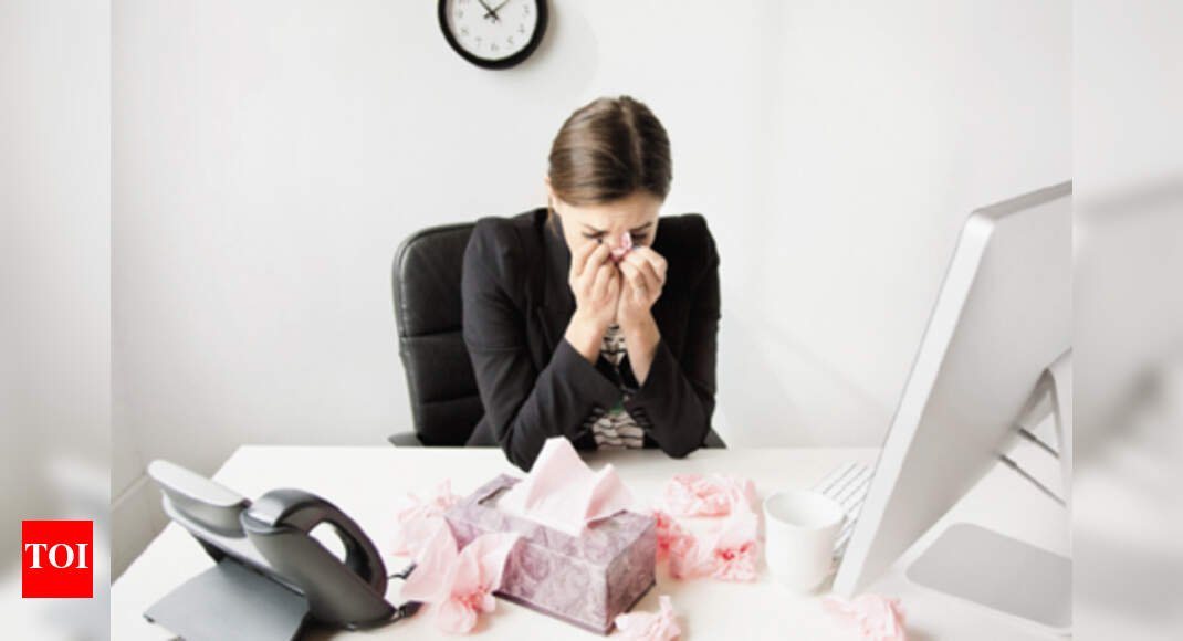 Are you suffering from cubicle cold? - Times of India