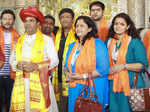 SDP cast visit Shrimant Dagdusheth Ganpati