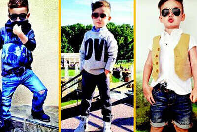 Meet the mini fashion icon