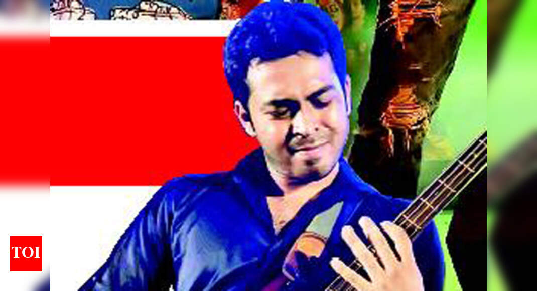 Rock bands Fossils, Chandrabindoo & Blood perform at city auditorium in