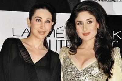 Why Karisma Kapoor could not accompany Kareena for an event?