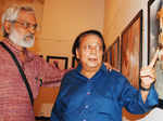 Aku Jha's painting exhibition