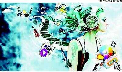 Multimedia madness - Times of India