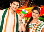 TV stars on Independence Day