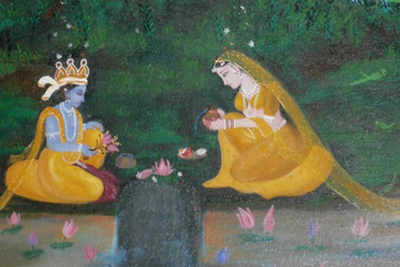 Celebrating Krishna Janmashtami through art