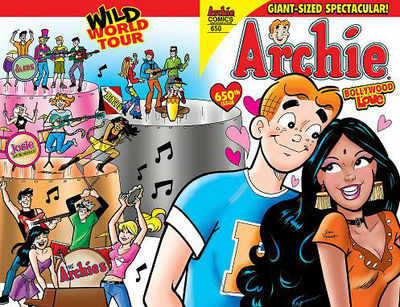 Exclusive: Archies 650th Bollywood Special issue cover - ‘Rockin' the World Part One - Bollywood Love’