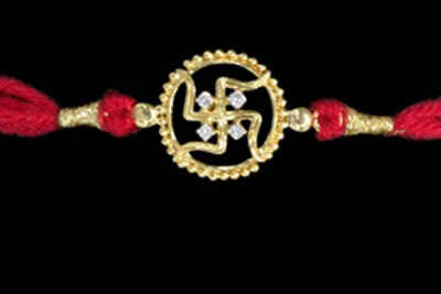 Ready to invest in precious rakhis? - Times of India