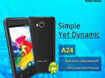 Videocon unveils A42 smartphone