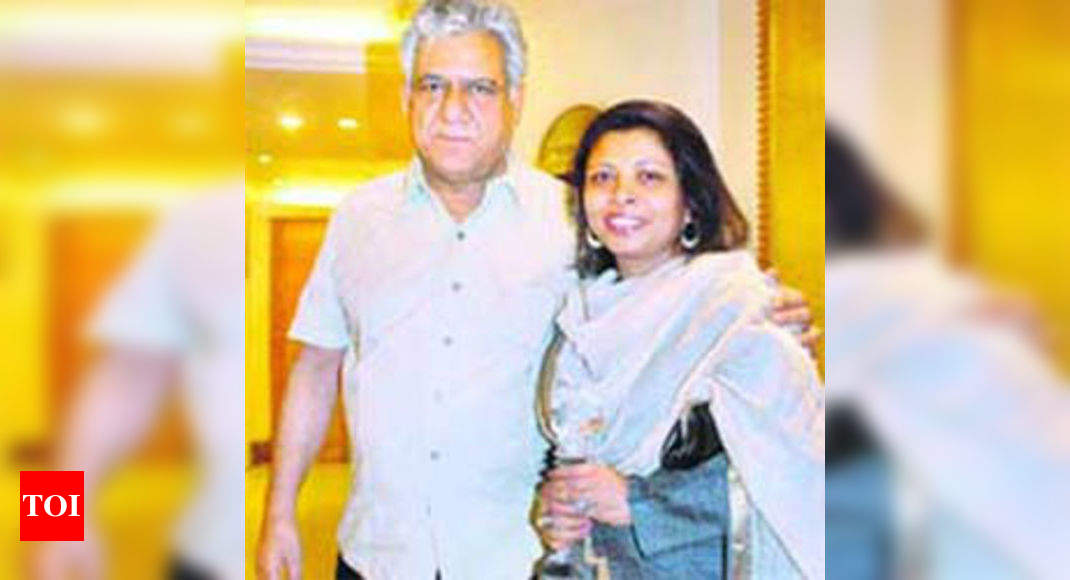 Om Puri Om Puri S Wife Accuses Him Of Domestic Violence Hindi Movie News Times Of India