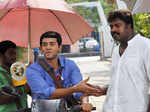 Idharkuthane Aasai... : On the sets