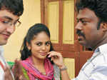 Idharkuthane Aasai... : On the sets