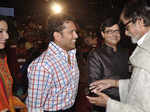 Big B, Sachin at a book launch