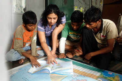 Chennai youth on spreading literacy