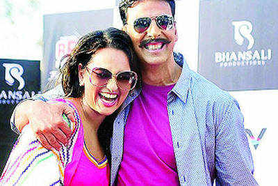 Is Sonakshi the lucky mascot for Akshay?