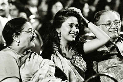 Madhuri gets her no-nonsense stance from her parents
