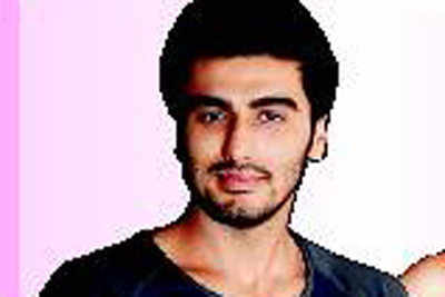 Arjun Kapoor at the launch of India's first fashion art book, The Green Room in Mumbai