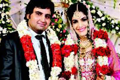 Saffan Baig and Husna Fatima's reception at Secunderabad in Hyderabad