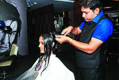 Zion Spa and Salon give makeover to Ahmedabad Times Fresh Face 2013  finalists | Events Movie News - Times of India