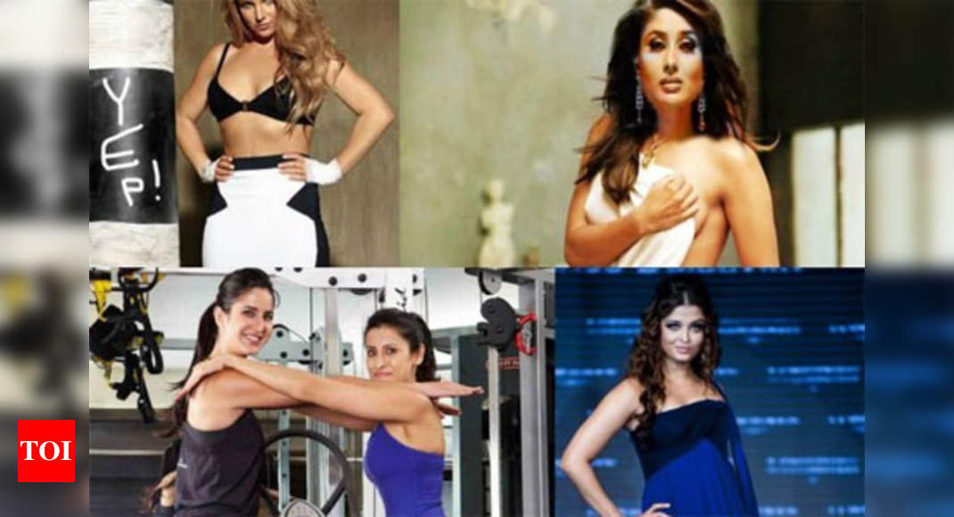 Top Female Celebrities Go From Fat To Fit Times Of India