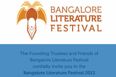 Complete schedule of Bangalore Literature Festival 2013