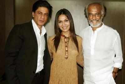 SRK impressed with Rajinikanth's Kochadaiyaan
