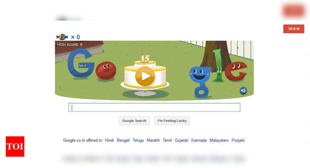 Google Google S Birthday Netizens Flood Facebook Twitter With