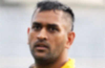 MS Dhoni plays soccer, scores once