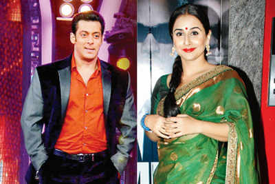 Like Vidya, Salman too has tinted glass?