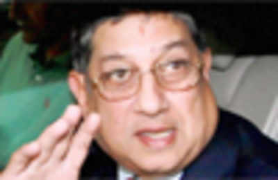 Don't be in a hurry to take charge, Supreme Court tells N Srinivasan