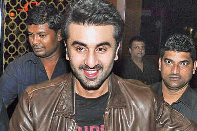 Special screening of 'Besharam' for Ranbir Kapoor in Mumbai