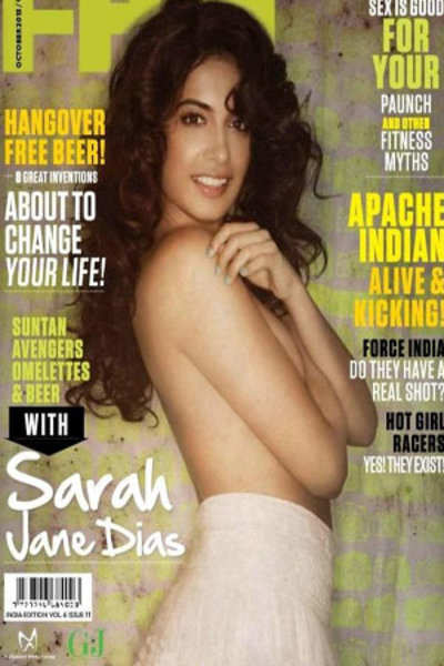 Sarah Jane Dias goes topless for FHM Magazine