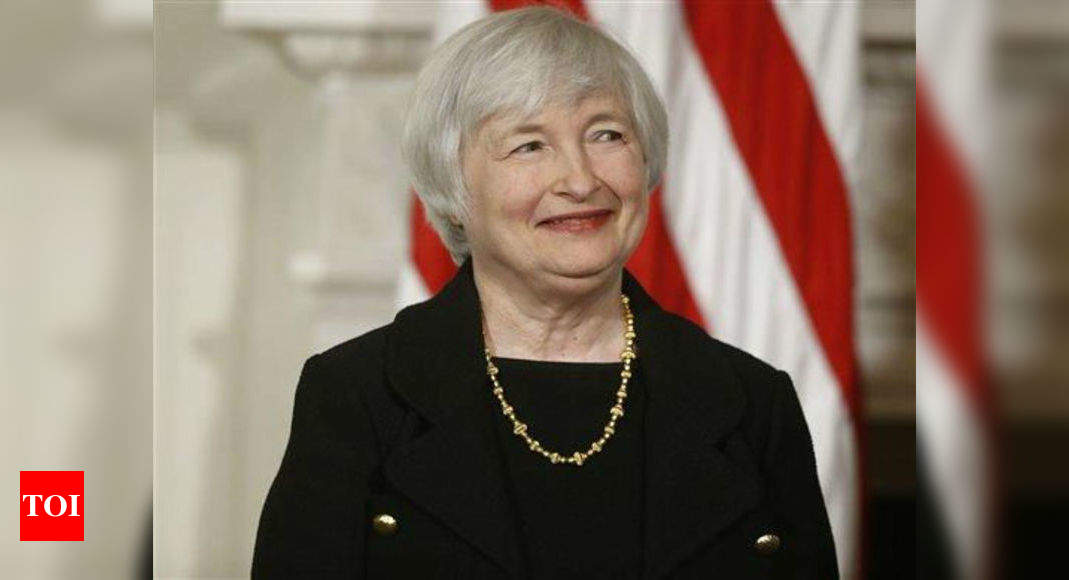 obama names janet yellen to head fed first woman to head us central bank in its history times of india times of india