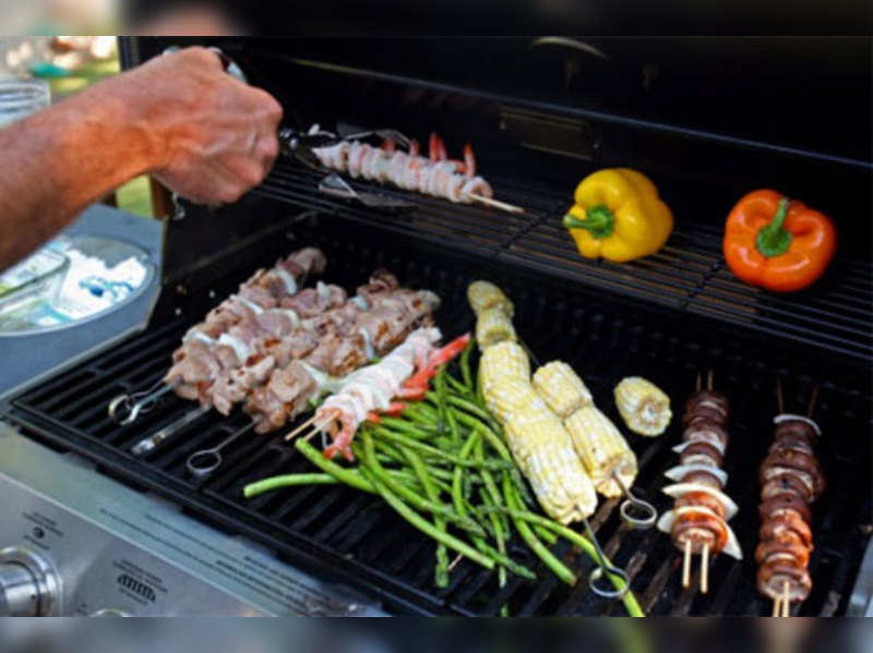 Why is grilling a healthy cooking method?