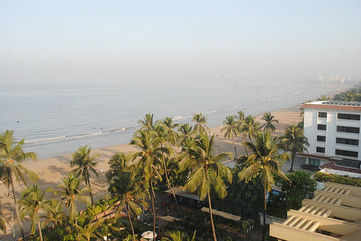 The Mumbai skyline