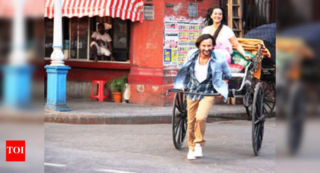 Saif Ali Khan and Sonakshi's never ending rickshaw ride! | Hindi Movie ...