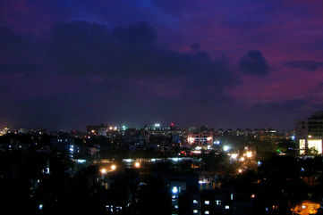 Pune by night