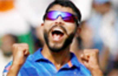 Ravindra Jadeja completes 100 wickets in ODIs