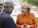 German Chancellor in India