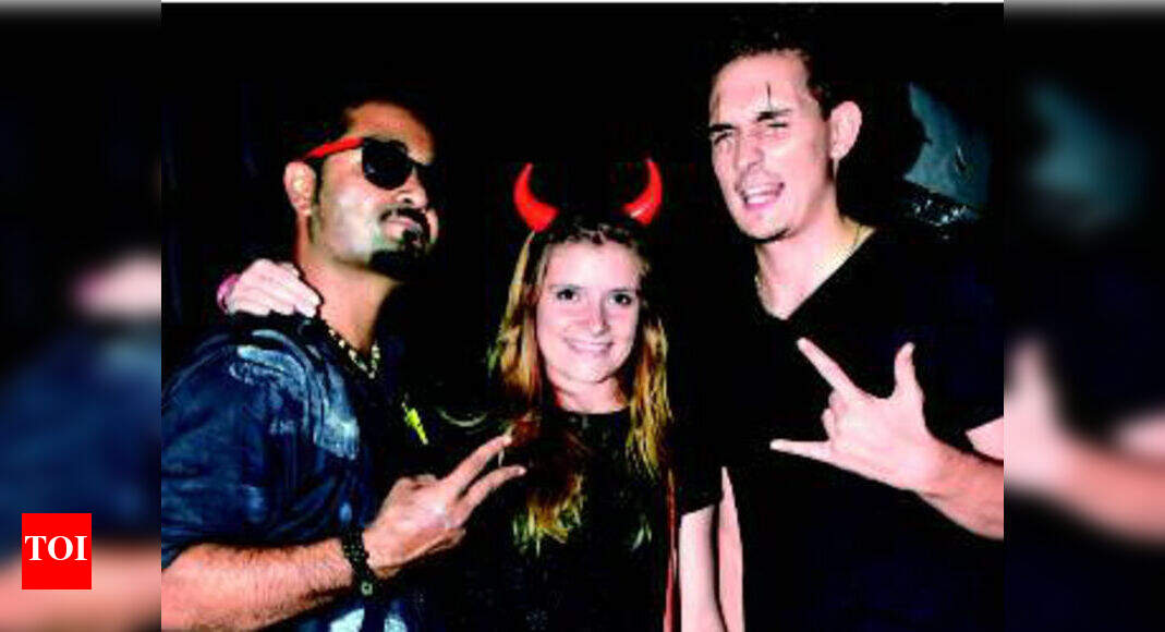 Brucelin’s Batman costume became headturner at Halloween party, Chennai