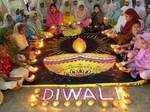 Students celebrate Diwali