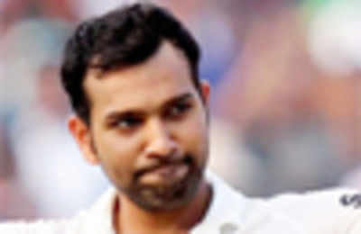 There was lot of pressure, says Rohit Sharma