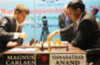 Viswanathan Anand Plays Another Draw As Magnus Carlsen Breaks World Record