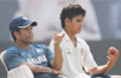 Just another day in office for Sachin Tendulkar