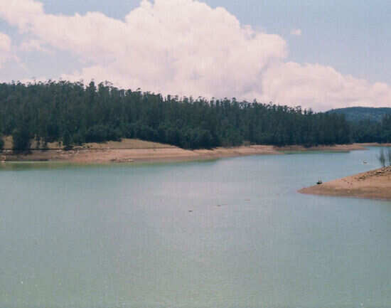 Pykara falls and lake
