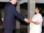 David Cameron meets Mamata Banerjee