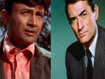 Dev Anand and Gregory Peck